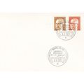 Berlin 1972 President Heinemann 120pf +160pf po...