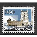 PORTUGAL 1972 1E,50 BELEM TOWER LISBON SG 1447 ...