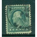 Used 498 1c George Washington Fine Plus A10649