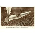Railway SILVER LINK Kings Cross Postcard (Valen...