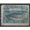 Newfoundland 1880 SG48 5c Pale Blue Fine Used ..