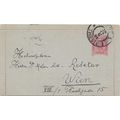 Trieste Austria Postal Letter Card complete 190...