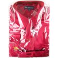 NWT Milano Moda Men's Shiny Red Satin 4 Pc. Dre...