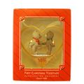HALLMARK FIRST CHRISTMAS TOGETHER HANDCRAFTED C...