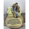 Couple Praying #20180 Sculpture Devoted by Ligh...
