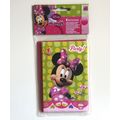 6 x DISNEY MINNIE MOUSE INVITATIONS AND ENVELOP...