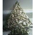 Christmas tree Trivet metal