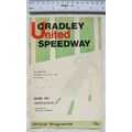 1976 Cradley United Speedway Programme Grande P...
