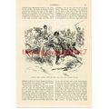 Sabring at Albuera (1811), Book Illustration, c...