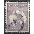 Australia 1913 SG10 9d Violet Fine.Used.