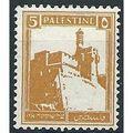 Palestine 1927 SG93 5m Orange Mounted Mint ... .