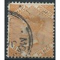Jamaica 1886 SG23a 6d Orange-Yellow Wmk Crown C...