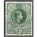 Swaziland 1938 SG28 1/2d Green Mounted Mint . ..