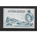 GIBRALTAR 1953 3d LIGHT BLUE SG 150 M/MINT