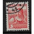 AUSTRIA 1934 3g RED BURGENLAND SG 717 FINE USED#