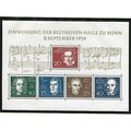 Germany Stamp Scott #804, Mint Never Hinged