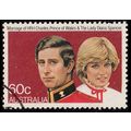 Australia 1981 Royal Wedding 60c Used Stamp