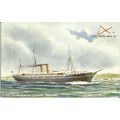 Royal Mail SP Co. SS CLYDE Tuck Oilette Postcar...