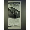 1940 Remington Rand Printing Calculator Ad - Ke...