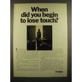 1967 Friden Data Processing System Ad - Begin to Lose Touch