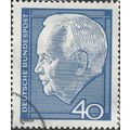 GERMANY, Heinrich Lübke, 1894-1972, blue 1964, ...