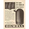 OIL WELL SUPPLY COMPANY 1931 any size thread bu...