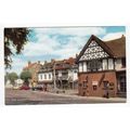 The Market Cross High Street Henley-in-Arden Postcard Warwickshire