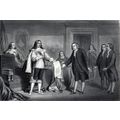 WILLIAM PENN RECEIVING THE CHARTER OF PENNSYLVA...