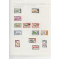 BRITISH HONDURAS 1953 QE2 PICTORIAL SET + PERF ...