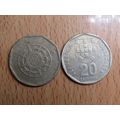 Portugal 1986 $20 Escudos Coin