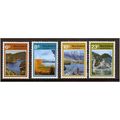 NEW ZEALAND 1972 LAKE SCENES SET OF 4 MINT NEVE...