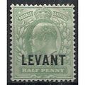 British Levant 1905 L1 1/2d Pale Yellowish-Gree...