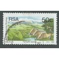 ZAF 1989 50c 'NATIONAL GRAZING STRATEGY' FINE U...