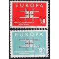 TÜRKEI TURKEY [1963] MiNr 1888-89 ( O/used ) CEPT
