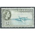 Barbados 1954 SG296 12c Turquoise-Blue & Brown-...