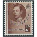 Grenada 1937 SG152 1/4d Brown Mounted Mint . ..