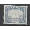 ADEN 1937 31/2A GREY - BLUE LMM