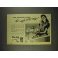 1948 Bon Ami Cleanser Ad - Speed Bathroom Cleaning
