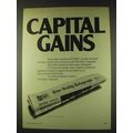 1979 The Daily Telegraph Ad - Capital Gains