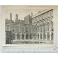 1899 photo-litho The Fountain Court, Hampton Court