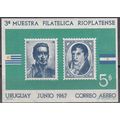 Uruguay 1967 Michel Bloc Feuillet 10 Neuf ** Co...