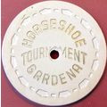 Horseshoe Club. Vintage Casino Chip. Gardena, C...