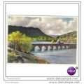ELAN VALLEY, CAREG DDU, WALES, C83, Postcard