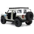 2021 Ford Bronco Gray and White with Matt Black...
