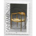 DENMARK DANMARK 1991 DANISH DESIGNS CHAIR WOODE...