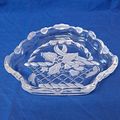 Mikasa POINSETTIA BASKET Open Candy DISH Christ...