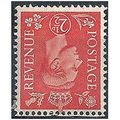 1950 SG507i 2 1/2d Pale Scarlet Wmk INVERTED L ...