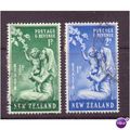 New Zealand stamps health 1949 used sg696 set ab