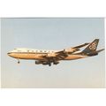 Olympic Airways Boeing B747 212B Aircraft Postc...