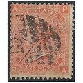 1867 SG94 4d Vermillion Plate 9 Good Used "PA" ...